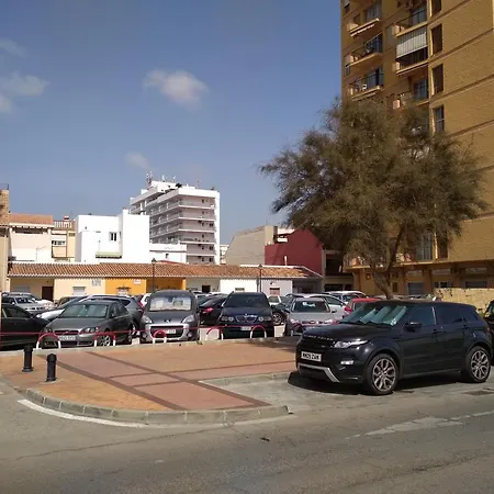 Perla 5, Primera Linea De Playa Y Centrico Lägenhet *